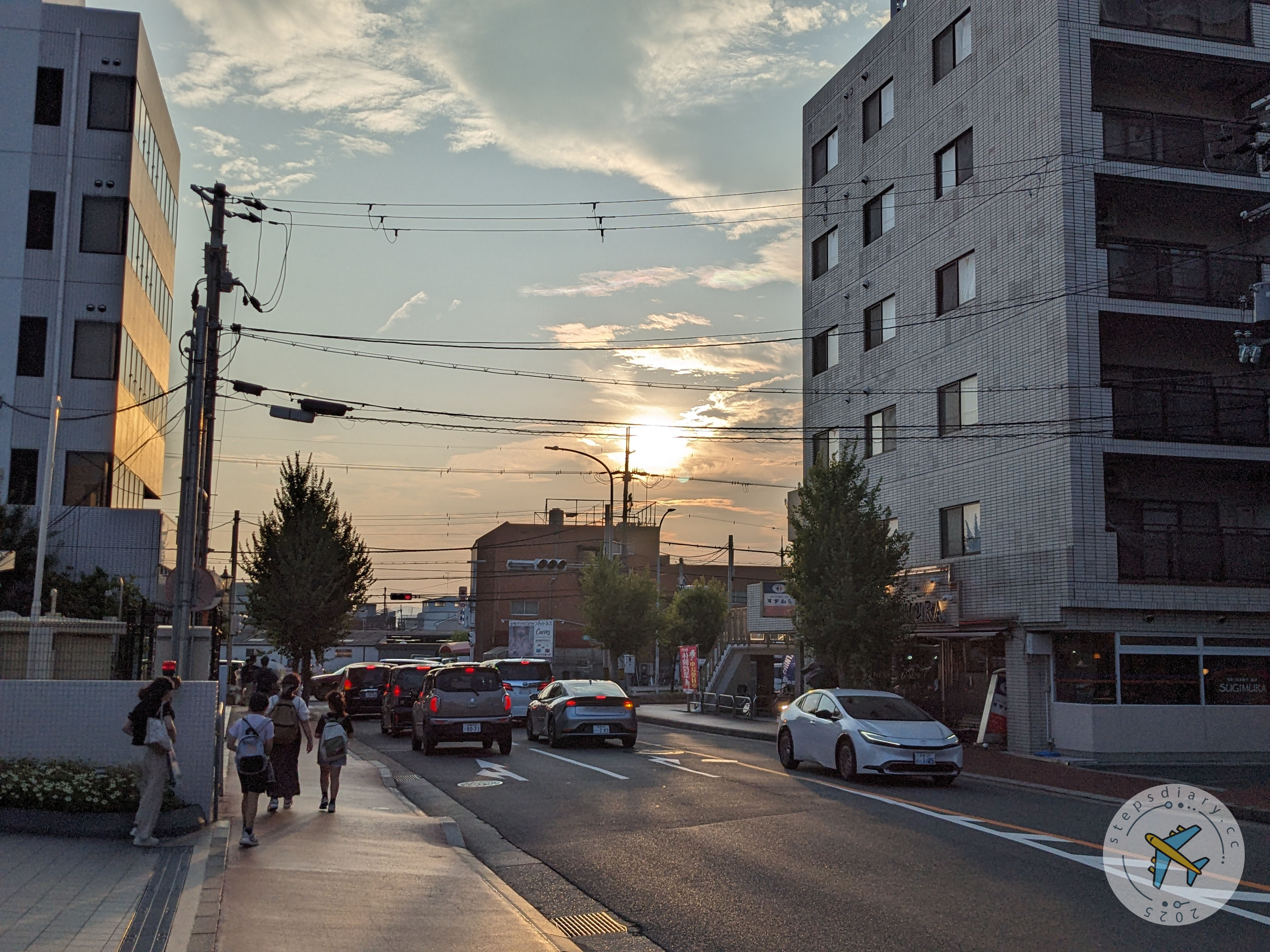 宇治 夕陽